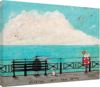 Canvas-taulu Sam Toft - Sharing out the Chips