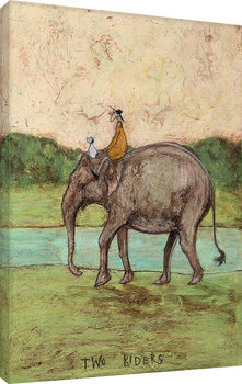 Canvas-taulu Sam Toft - Two Riders