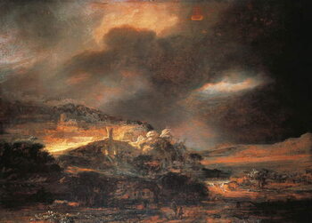 Canvas-taulu Stormy Landscape