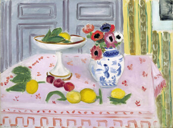 Canvas-taulu The Pink Tablecloth, 1925
