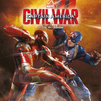 Calendar 2021 Captain America: Civil War