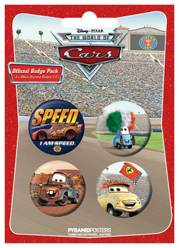 Σετ κονκάρδες CARS 2