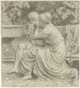 Sticker Cartoon for 'An Idyll',