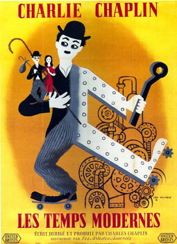 Принти на полотні Charlie Chaplin, 1936