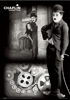 3D Αφίσα Charlie Chaplin - times