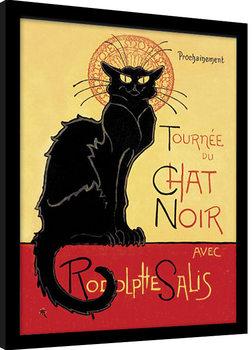 Κορνιζαρισμένη αφίσα Chat Noir