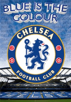 CHELSEA - crest - плакат (poster)