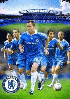 3D Αφίσα CHELSEA - players 3D