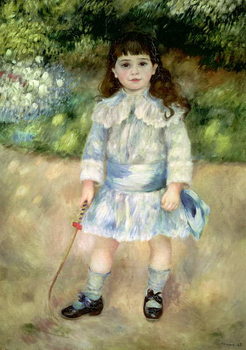 Картината върху платно Child with a Whip, 1885