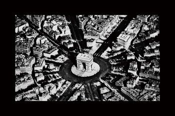 Γυάλινη τέχνη City - Black and White