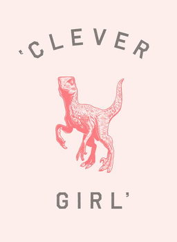 Autocolante Clever Girl