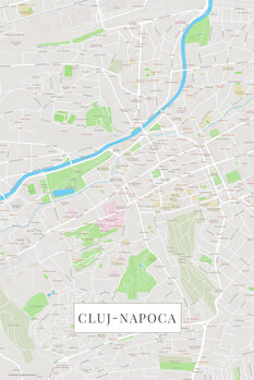 Принти на полотні Cluj Napoca color