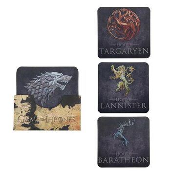 Coaster Game of Thrones - houses of Westeros