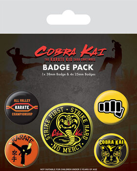 Σετ κονκάρδες Cobra Kai - No Mercy