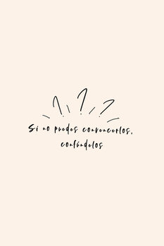 Принти на полотні confundelos