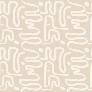 Αυτοκόλλητο Contemporary printable seamless pattern with abstract
