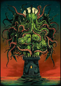 Poster Cthulhu kraken