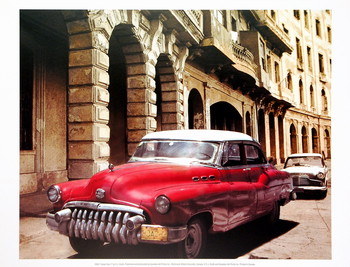 Εκτύπωση τέχνης Cuban Cars I