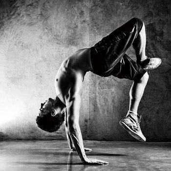 Γυάλινη τέχνη Dance b&w