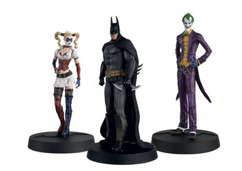 Hahmo DC - Arkham Batman, Joker and Harley (Set)