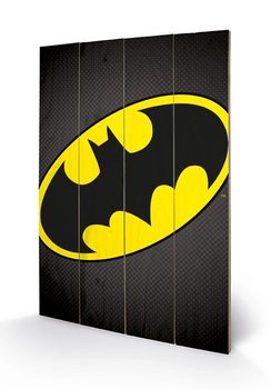 Ξύλινη τέχνη DC Comics - Batman Symbol