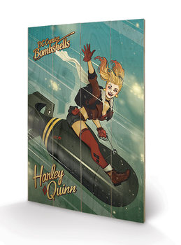 Ξύλινη τέχνη DC Comics: Bombshells - Harley Quinn Bomb