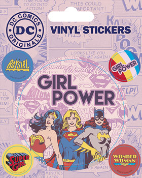 Αυτοκόλλητα DC Comics - Girl Power