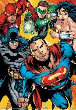 3D Αφίσα DC COMICS - heroes