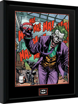 Framed Poster DC Comics - Joker Teeth
