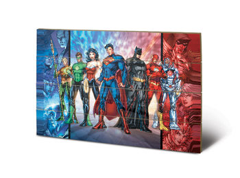 Ξύλινη τέχνη DC Comics - Justice League United