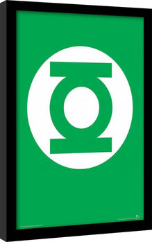Framed Poster DC Comics - The Green Lantern