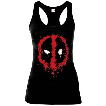 Тениска Deadpool - Splatter Logo