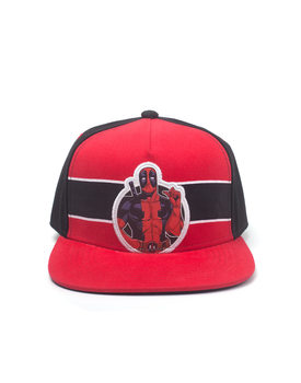 Deadpool - Stripe Comic Badge Kapa