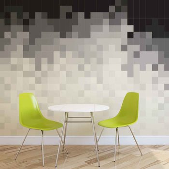 Papel de parede Abstract Pattern Black White