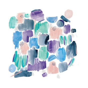 Papel de parede Abstract shapes