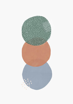 Papel de parede Abstract soft circles part 2