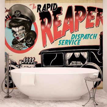 Papel de parede Alchemy Death Cab Cutie Car Skull