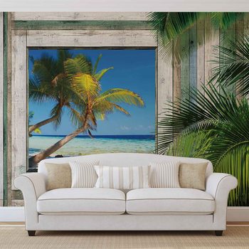 Papel de parede Beach Tropical View