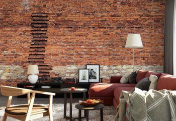 Papel de parede Brick Ladder