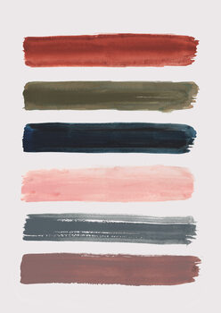 Papel de parede Brush strokes