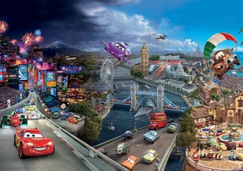 Papel de parede Disney Cars Lightning McQueen Bernoulli