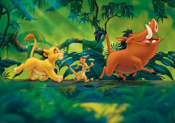 Papel de parede Disney Lion King Pumba Simba