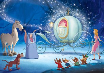 Papel de parede Disney Princesses Cinderella
