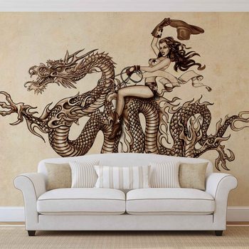 Papel de parede Dragon Tattoo