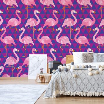 Papel de parede Flamingo Pattern