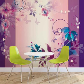 Papel de parede Floral Design