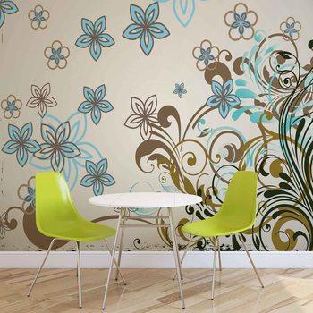 Papel de parede Floral Pattern