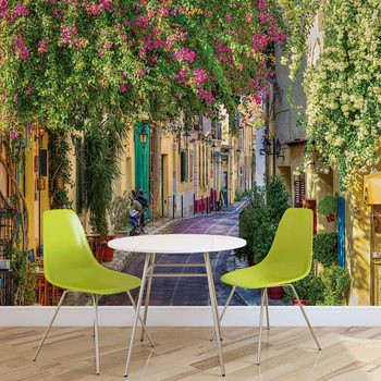 Papel de parede Flower Street Way Café