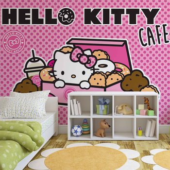 Papel de parede Hello Kitty
