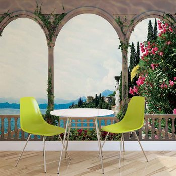 Papel de parede Lake Through The Arches